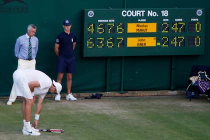 Isner, el cartel del court 18 y un parcial insólito: 47-47 en el quinto set