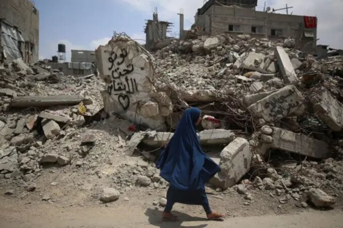 Israel lanzó un ataque el sábado sobre el campo de refugiados de Nuseirat en Gaza