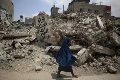 Israel lanzó un ataque el sábado sobre el campo de refugiados de Nuseirat en Gaza