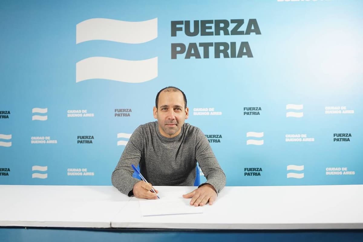 Itai Hagman, candidato del peronismo en la Ciudad