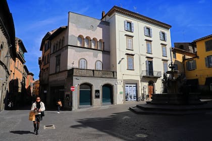 Italia: la ciudad amurallada de Viterbo, está a 100 kilómetros al norte de Roma