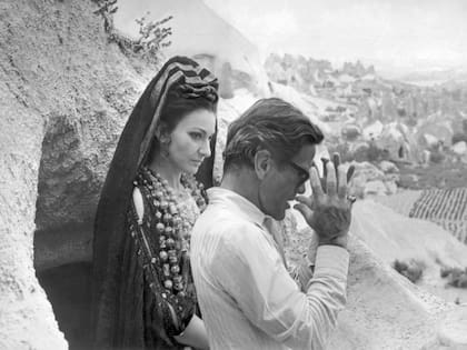 Pasolini dirige a la actriz griega Maria Callas en Medea