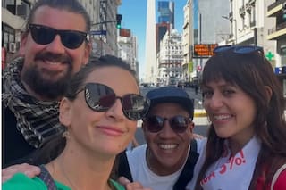 La actriz de La casa de papel que estuvo presente en la marcha por los 50 años del golpe de Estado