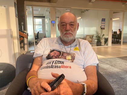Itzik Horn ahora lucha por la liberación de su hijo Eitan