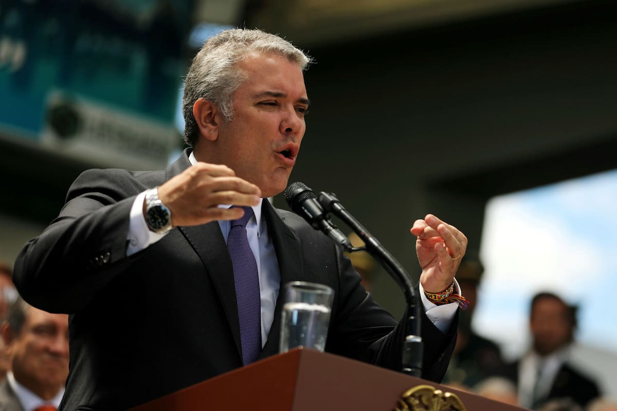 Iván Duque, presidente de Colombia
