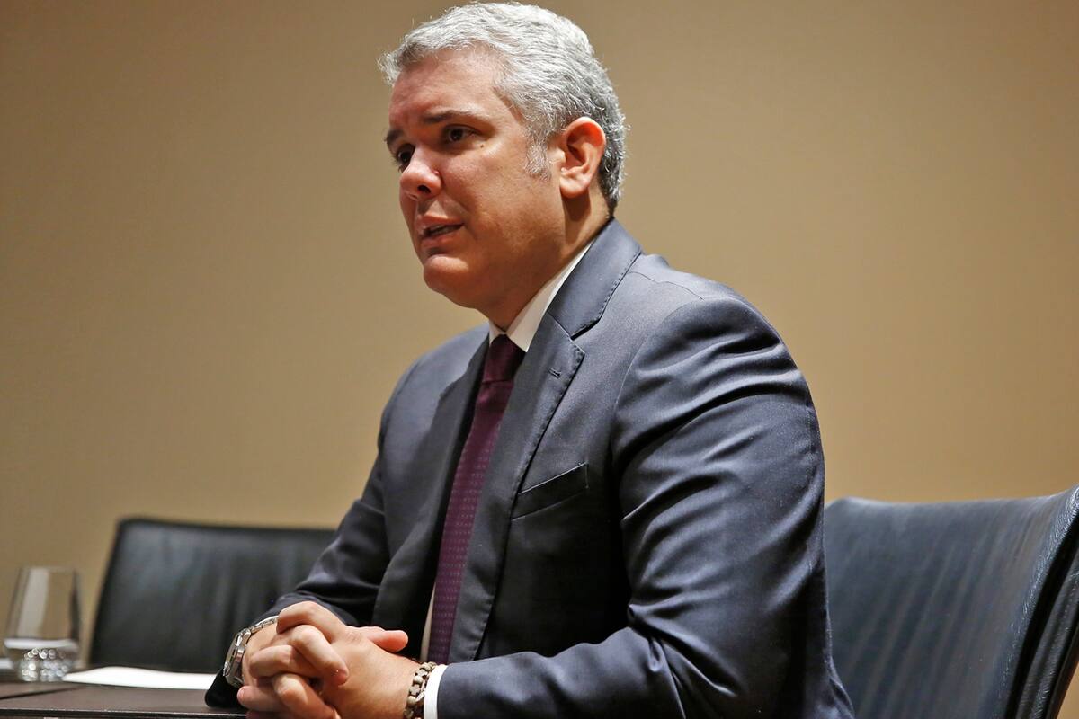 Iván Duque, presidente de Colombia