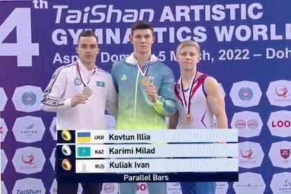 Ivan Kuliak, gimnasta ruso.