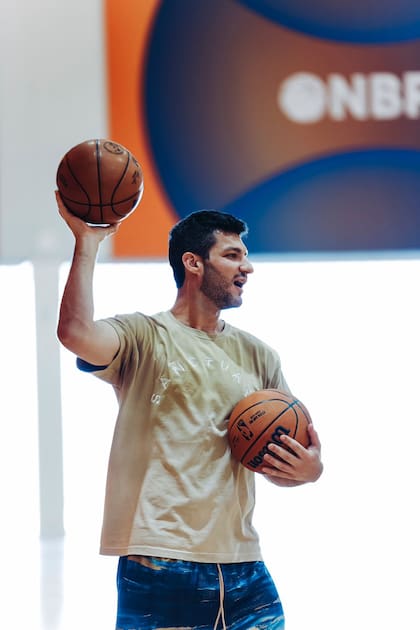 Iván Maggi tiene el privilegio de, incluso, entrenar con jugadores de la NBA