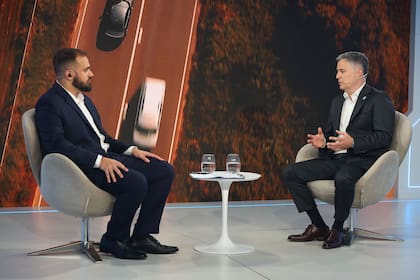 Iván Mazorco (LA NACION) y Pablo Sibilla (Renault)