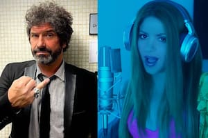 Iván Noble criticó a Shakira por su último lanzamiento en el que apuntó a Gerard Piqué (Foto Instagram @ivannoble / Captura video)