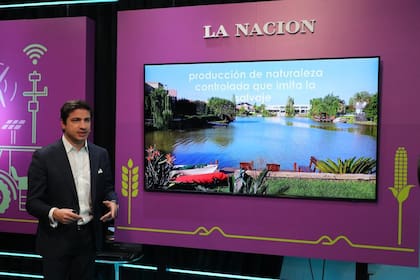 Iván Ordoñez, durante su exposición en la 7º edición de Negocios del Campo