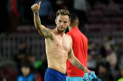 Ivan Rakitic en Barcelona.