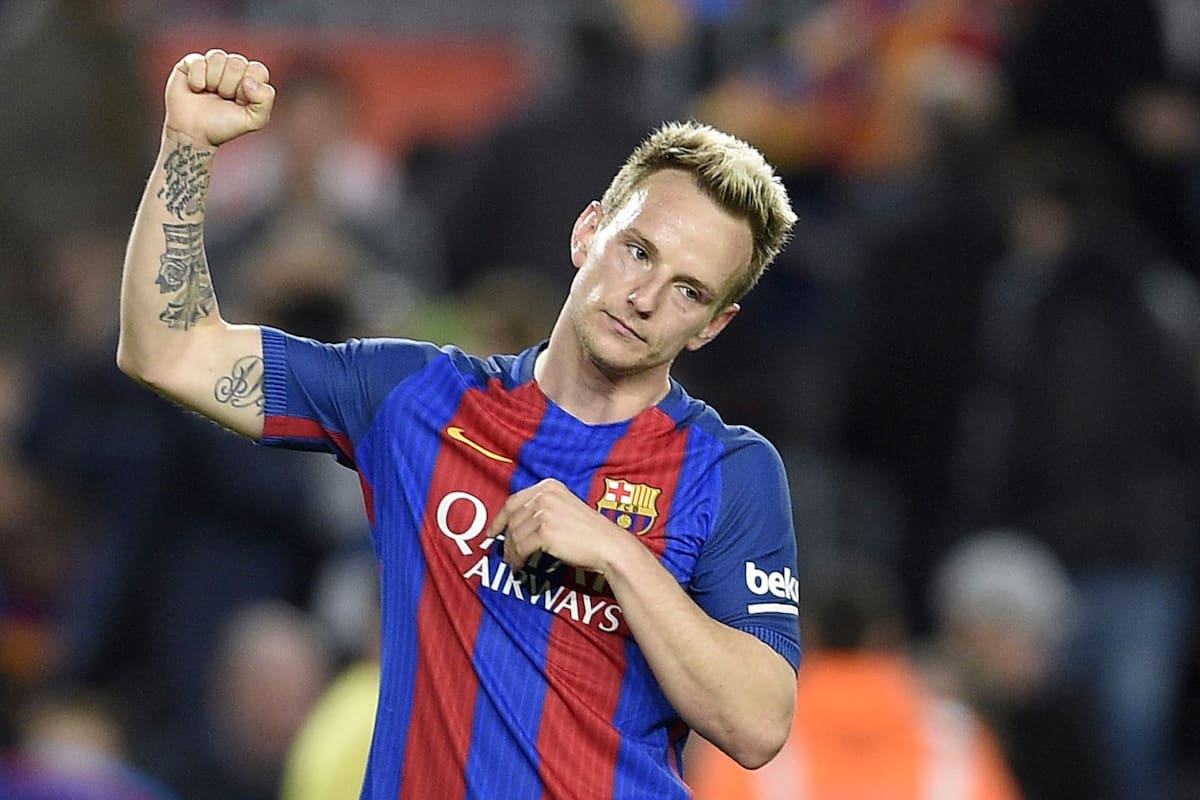Ivan Rakitic en Barcelona.