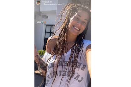 Ivana Nadal y sus rastas