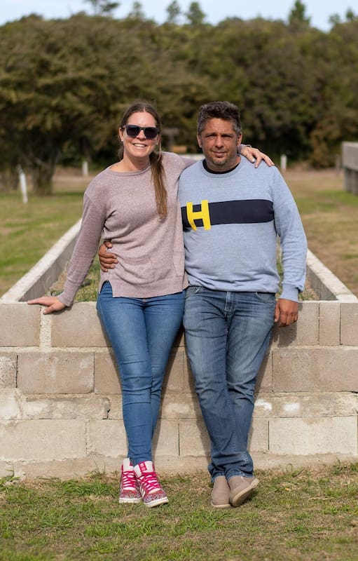 Ivana Amaya y Federico Paak.