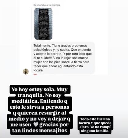 Ivana aseguró que está "sola"