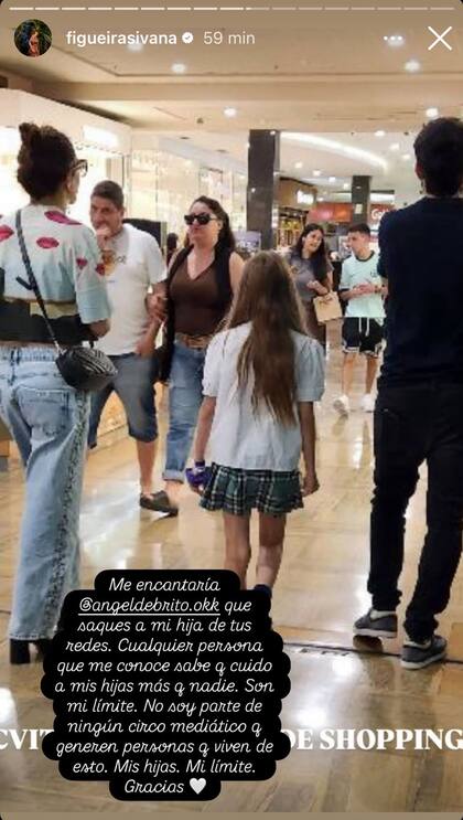 Ivana Figueiras en respuesta a Ángel de Brito