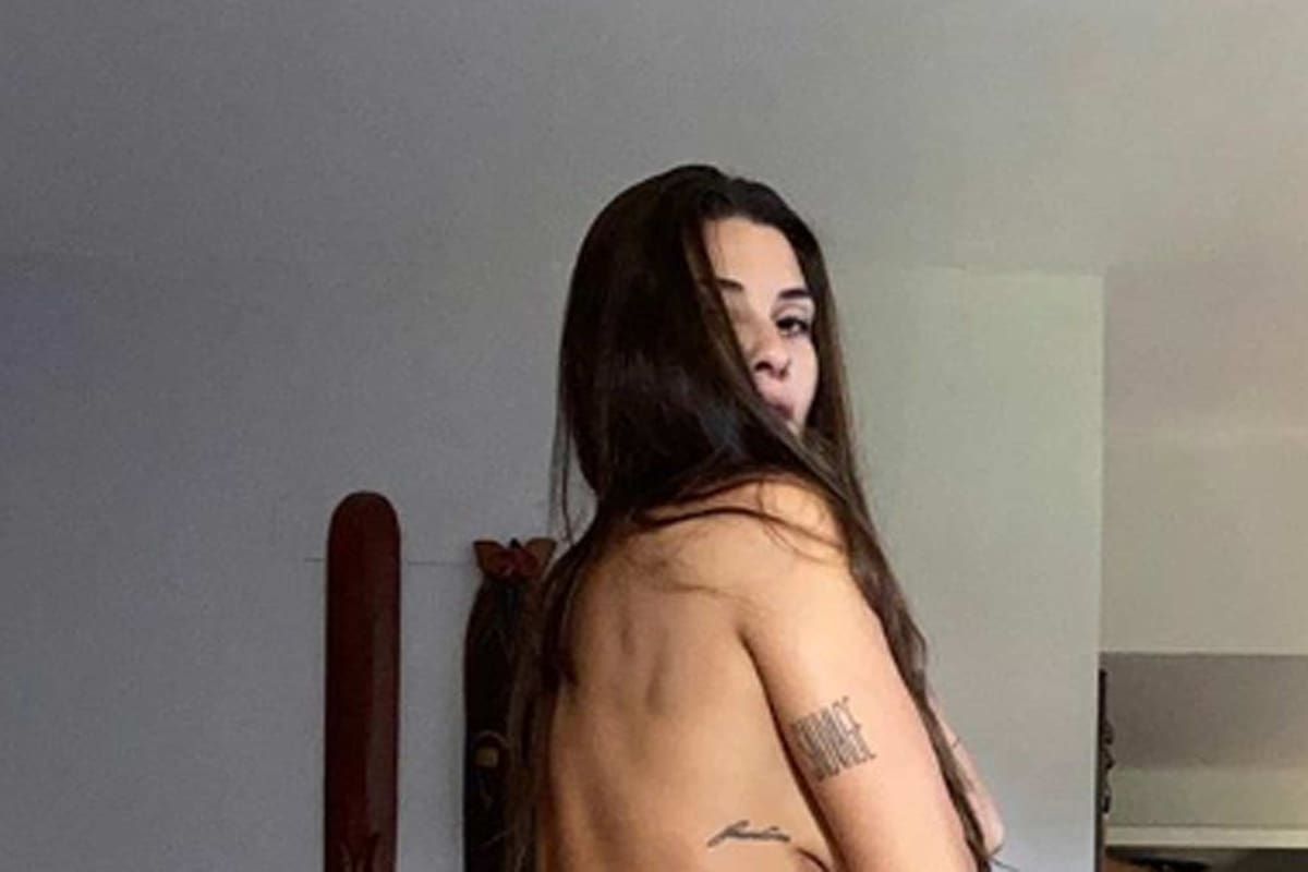 Ivana Nadal se mostró de más durante la cuarentena