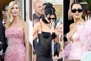 Ivanka Trump, Kendall Jenner y Khloe Kardashian en la boda de Jeff Bezos y Lauren Sanchez en Venecia