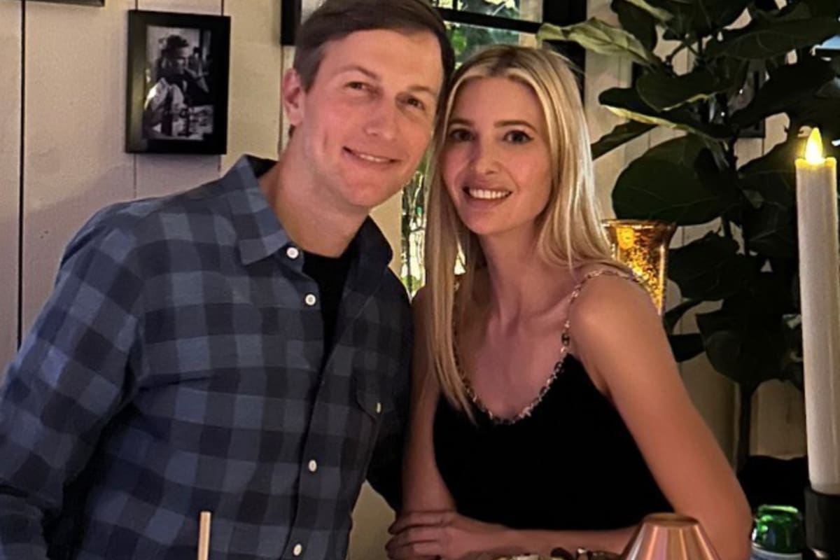 Ivanka Trump publicó una foto con Jared Kushner en este lugar de moda de Miami