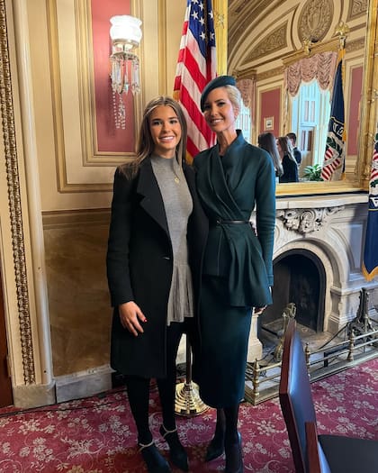 Ivanka y Kai Trump