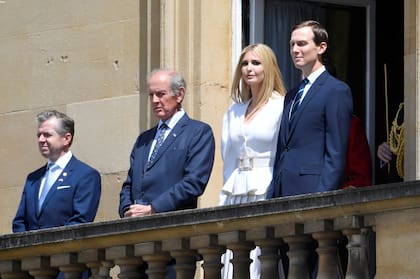 Ivanka y su esposo Jared, en el palacio