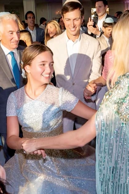 Ivanka y su hija brillaron en la pista de baile.
