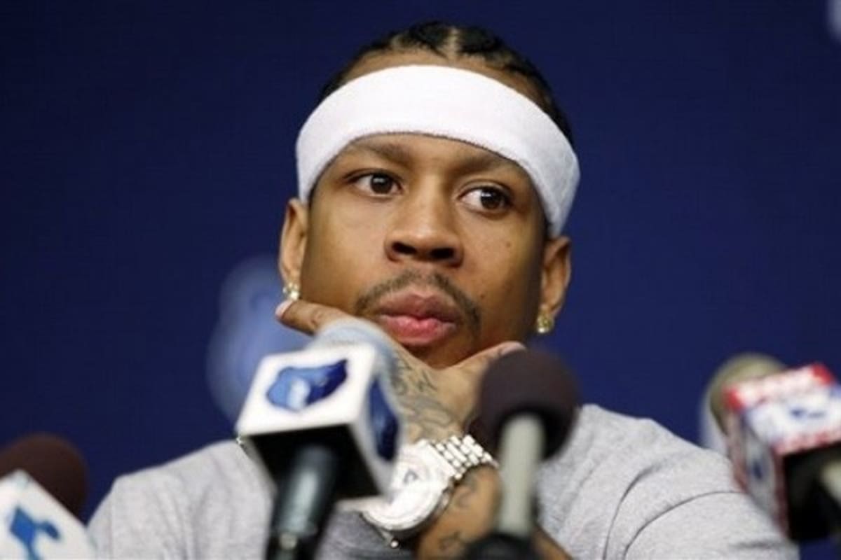 Iverson jugó sólo tres partidos con Memphis