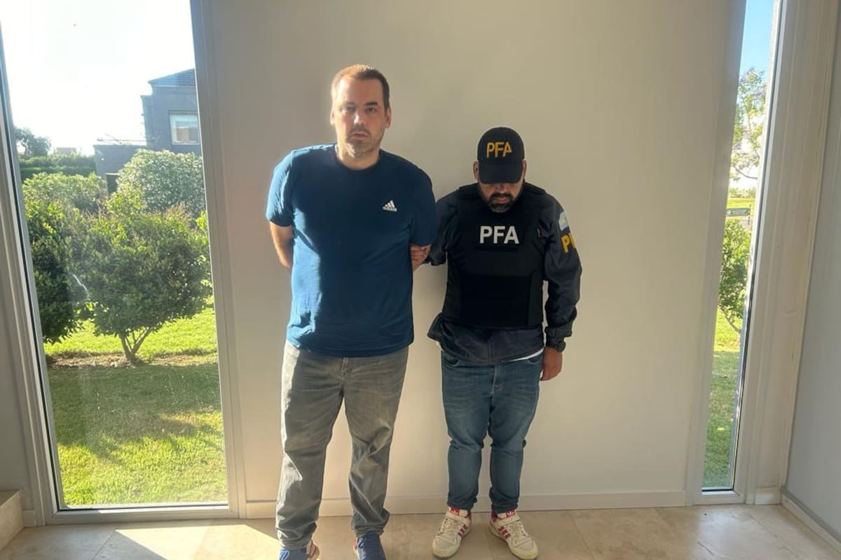 Ivo Rojnica, al ser arrestado en su domicilio