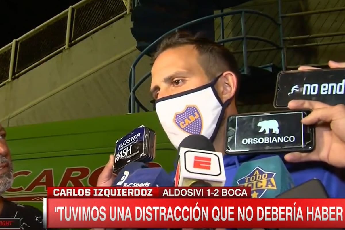 Izquierdoz fue contundente: "Hace 15 años que juego al fútbol profesional"