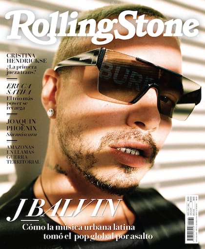 J Balvin en la tapa de noviembre de Rolling Stone