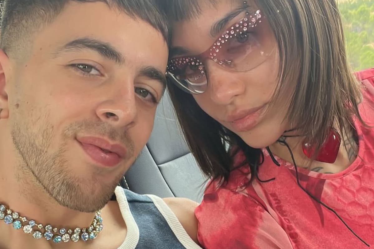 J Rei y María Becerra están juntos hace tres años (Foto: Intstagram/@mariabecerra)