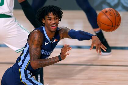 Ja Morant, de 21 años, fue elegido el Rookie del año de la NBA