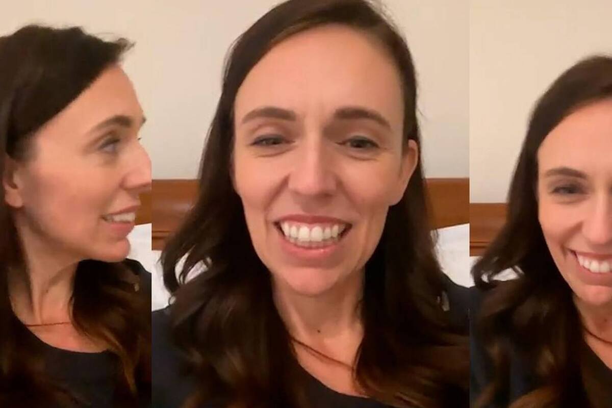 Jacinda Ardern debió abandonar una transmisión en vivo para asistir a su hija Neve