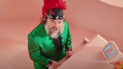 Jack Black interpretando la canción "Peaches" en la Película Super Mario Bross (Foto: Universal)