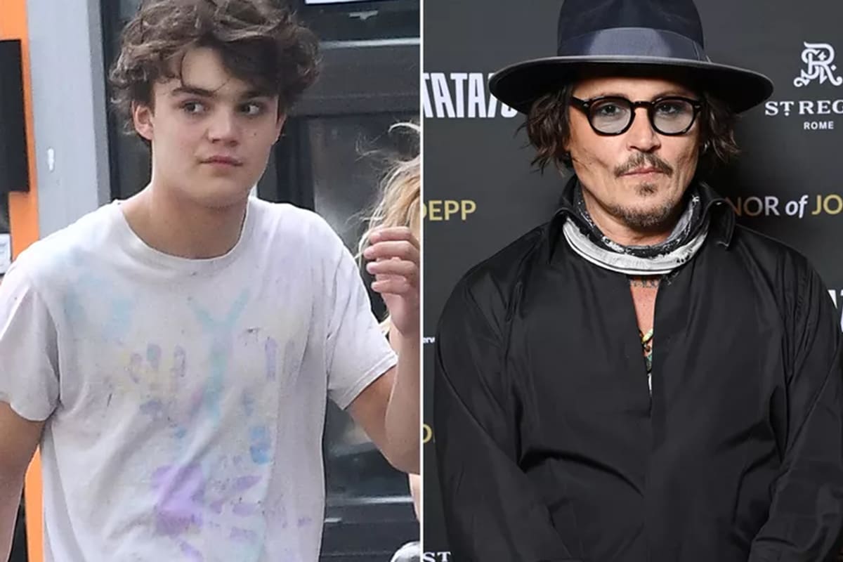 Jack, el hijo bajo perfil de Johnny Depp. A sus 22 años, se mantiene alejado de la industria de Hollywood