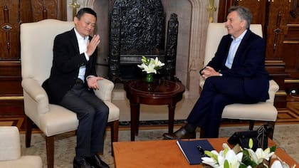Ma se reunió con Mauricio Macri en China y en la Argentina
