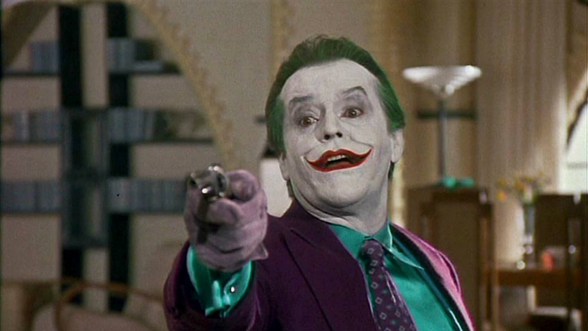 Jack Nicholson, en el primer Batman de Tim Burton (1989).