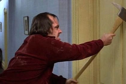 Jack Nicholson en una de las icónicas escenas de El resplandor (Foto: Archivo)