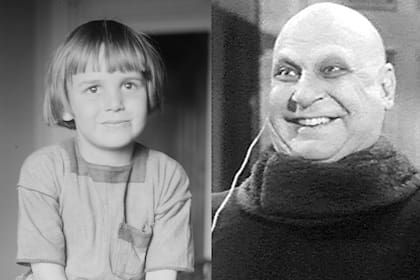 Jackie Coogan. A los 5 hizo El pibe, junto a Chaplin; pero su vida fue un sufrimiento. Recobró la fama con Los locos Addams