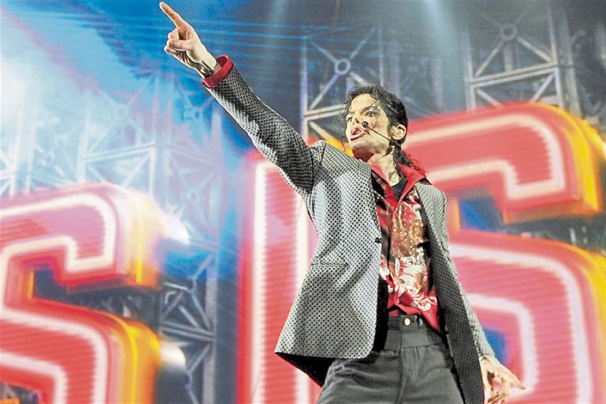 Jackson, sobre el escenario