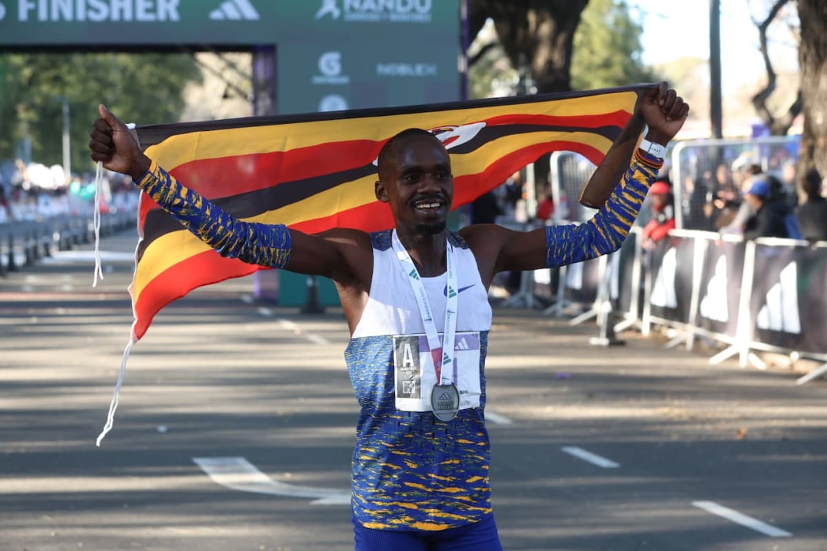 Jacob Kiplimo, de Uganda, una estrella en las calles porteñas