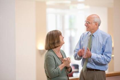 Jacqueline Olds and Richard Schwartz (foto: The magazine of Harvard medical school)