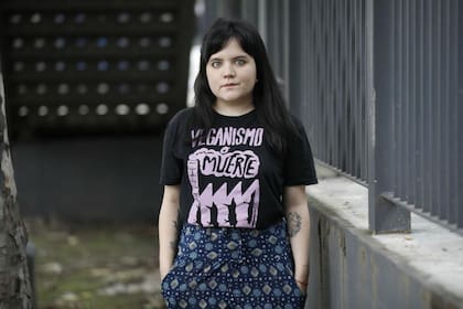 Jacqueline participó del escrache contra Güerrín