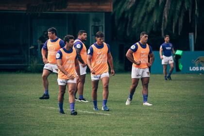 Jaguares XV, durante una de las sesiones de entrenamiento; la Súper Liga comenzará el 16 de marzo.