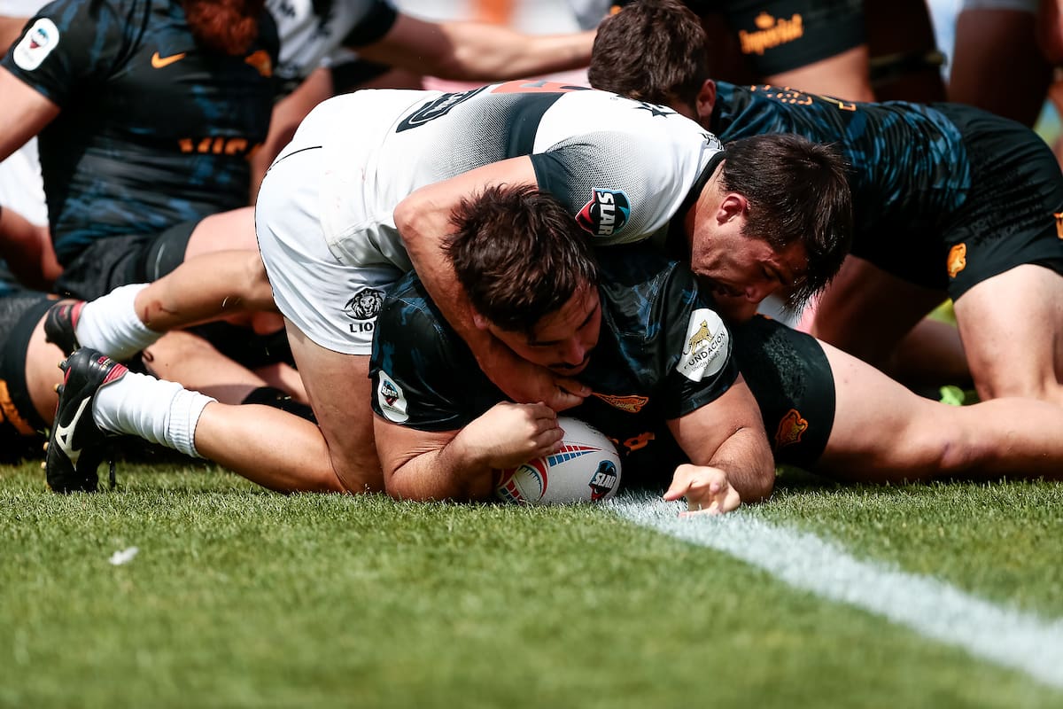 Jaguares XV venció a Olimpia Lions por la segunda fecha de la Superliga Americana de Rugby, nuevamente con altibajos en su rendimiento.