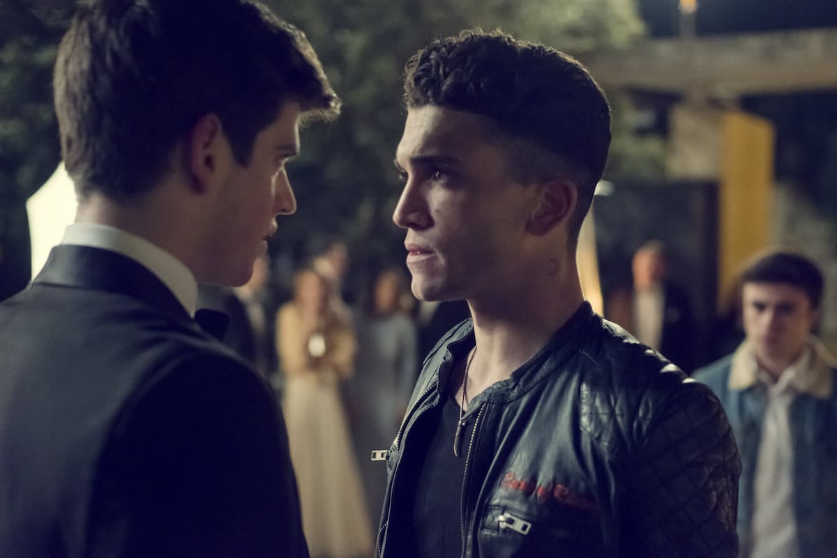 Jaime Lorente, Denver en La casa de papel, en Elite, una producción juvenil de Netflix