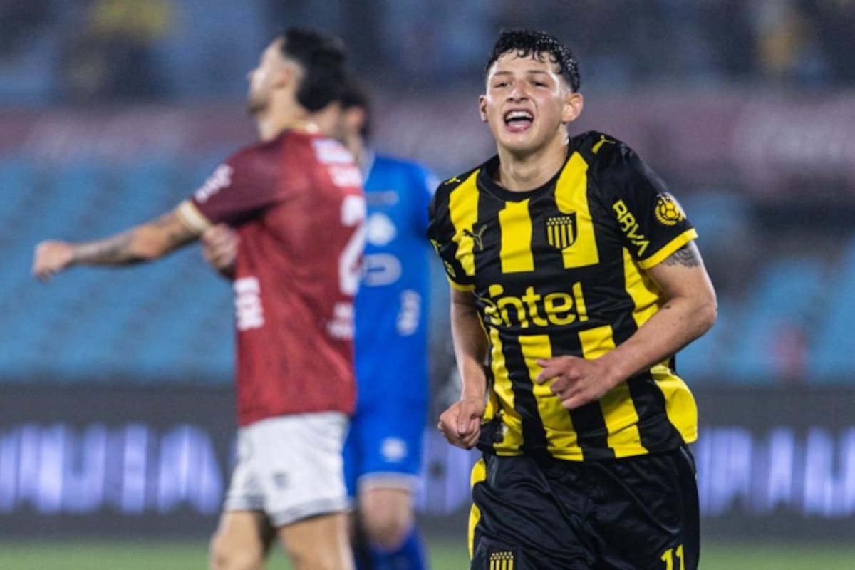 Jaime volvió a ser clave en Peñarol y anotó un golazo en la goleada para salir campeón
