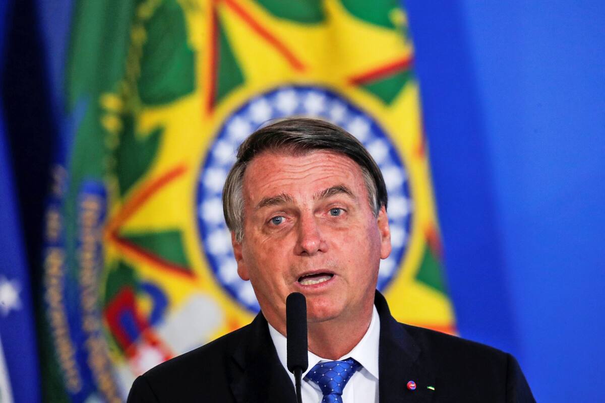 Jair Bolsonaro, presidente de Brasil