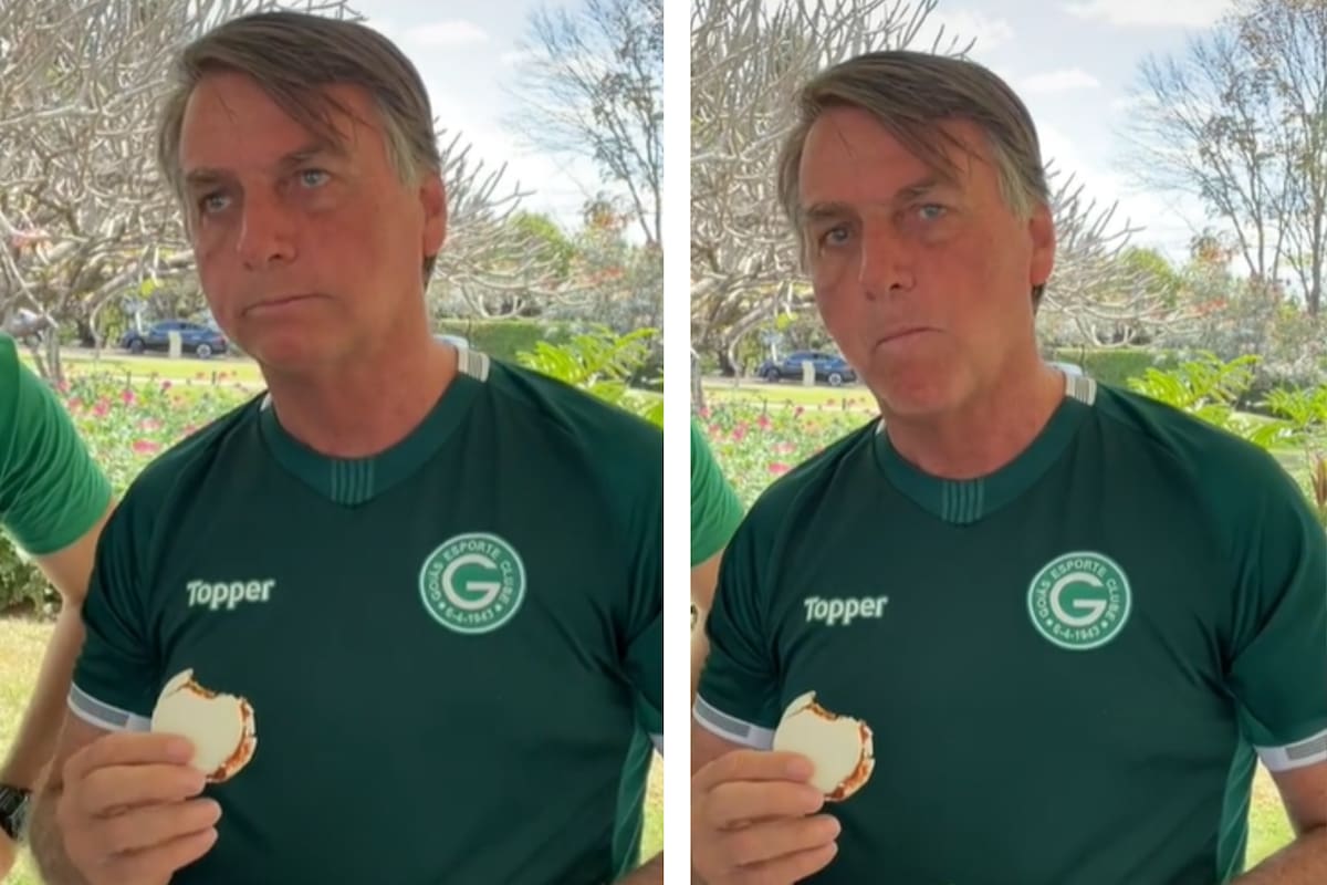Jair Bolsonaro probó los alfajores argentinos y su reacción quedó grabada en un video en las redes sociales